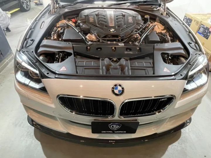 BMW650iのライトスモークプロテクション
