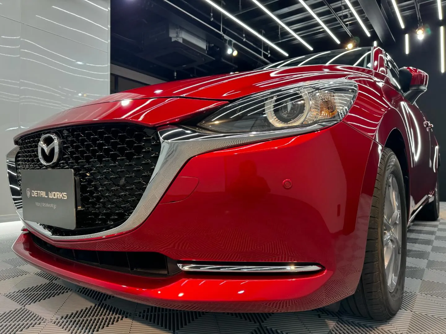 本日はMAZDA2のボディコーティング(CS-1下地処理レベ...