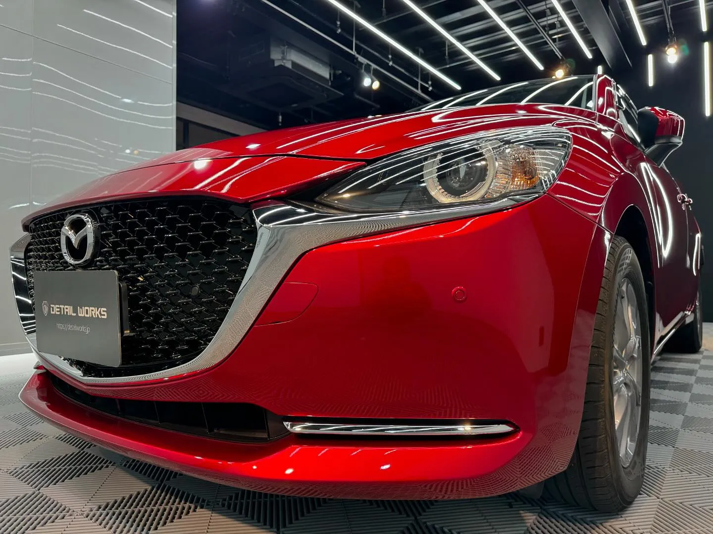 本日はMAZDA2のボディコーティング(CS-1下地処理レベ...