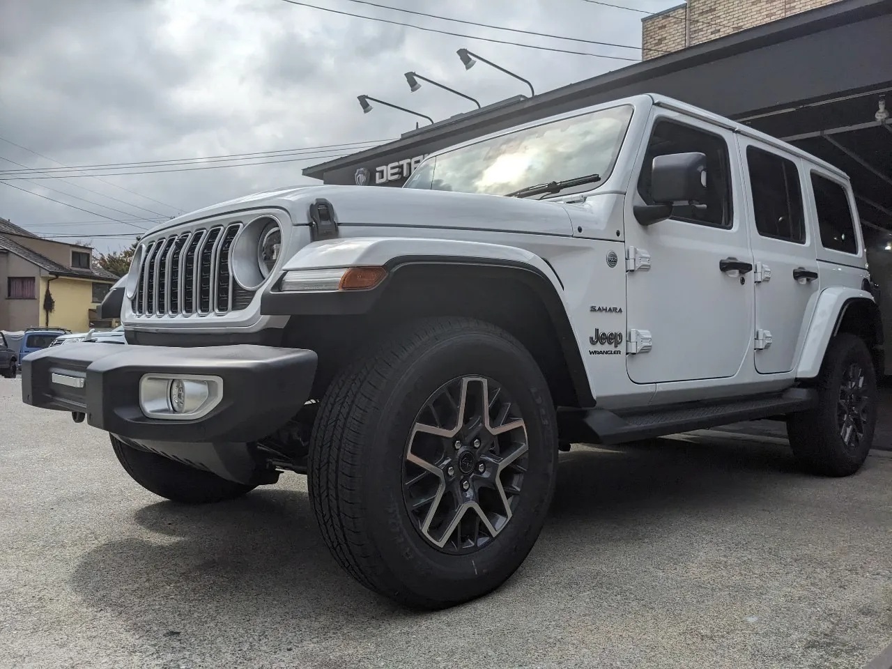 新車Jeep ラングラーSAHARAのボディーコーティング/神奈川県川崎市O様