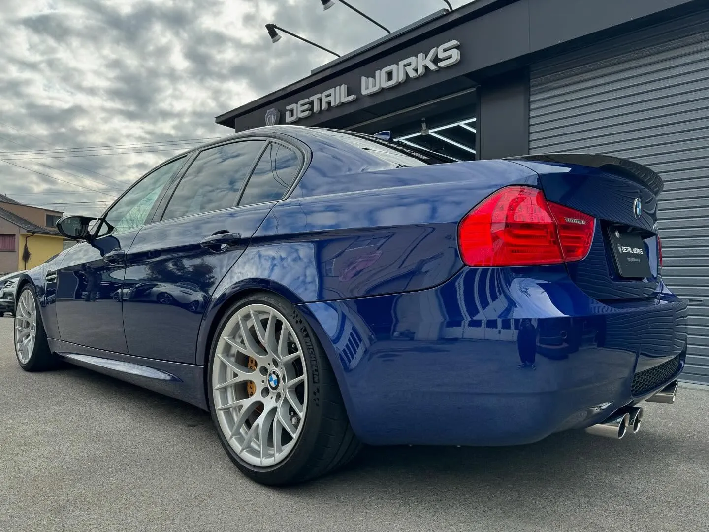 本日はBMWM3のボディコーティング(MICROFENCE)...