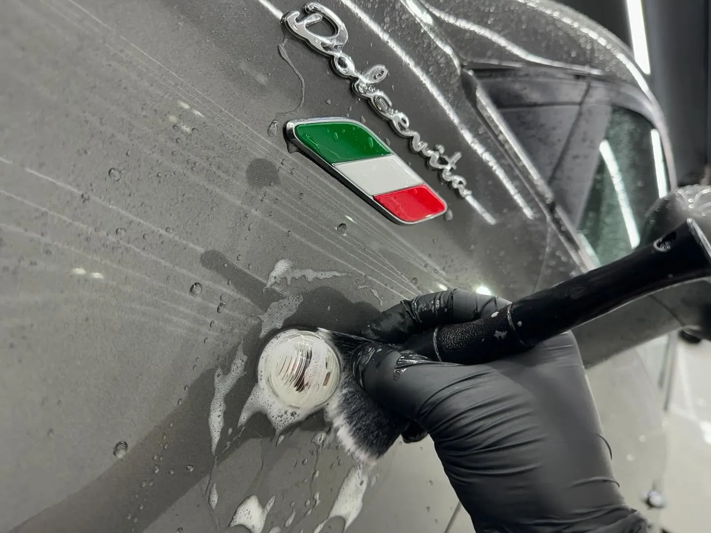 本日はフィアット500 Dolcevitaのボディコーティン...