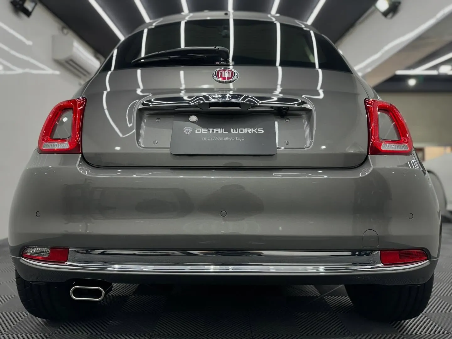 本日はフィアット500 Dolcevitaのボディコーティン...