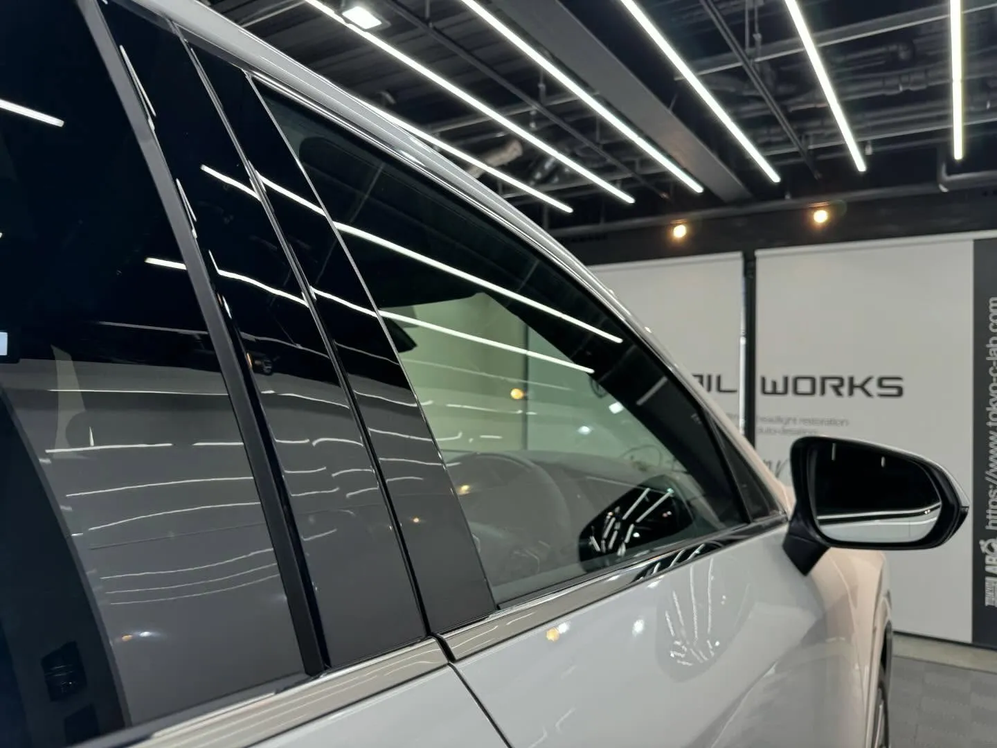 新車LEXUS RX450hの各種コーティング、ヘッドライト...