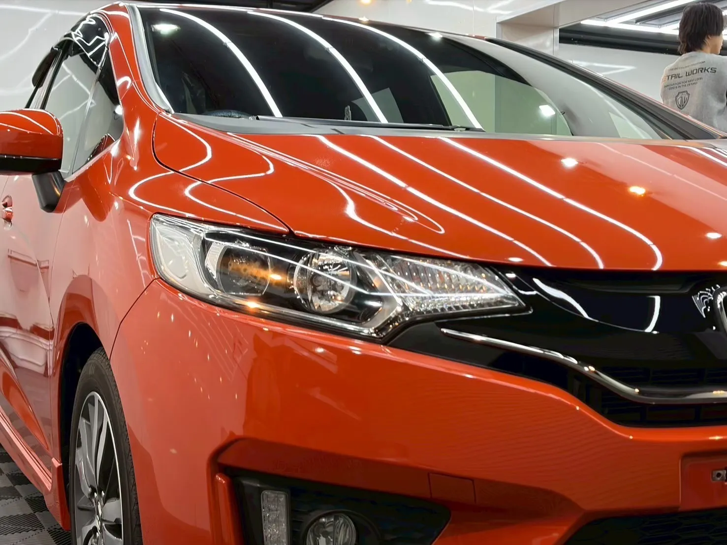 HONDA　FIT　RS［GK5］ 鉄粉・ペイントミスト被害　原状回復作業/神奈川県相模原市I様
