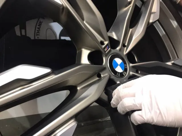 BMW/X3のホイールコーティング