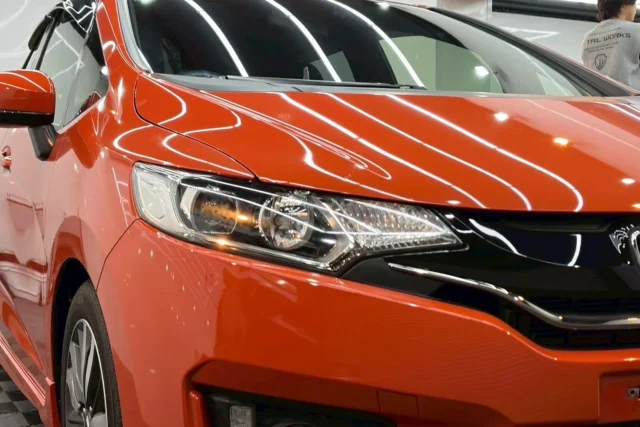 HONDA　FIT　RS［GK5］ 鉄粉・ペイントミスト被害　原状回復作業/神奈川県相模原市I様