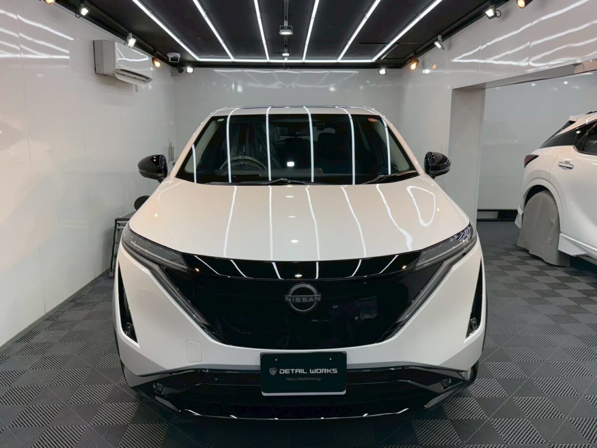 日産アリア　コーティング施工
