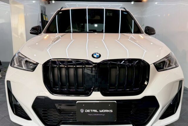 BMW X1【U11】ボディコーティング施工例/神奈川県相模原市Y様